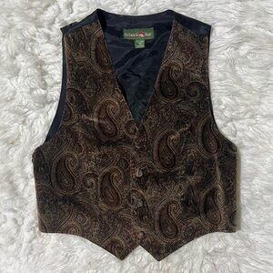 Vintage Paisley Vest
